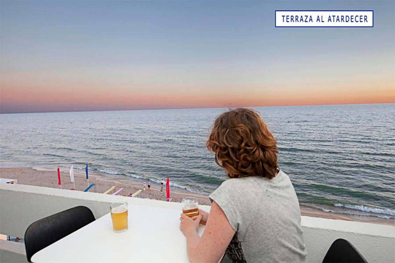 Apartamento Con Vistas Al Mar Primera Linea Playa Маталасканьяс Екстер'єр фото